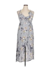 ASTR The Label Women Gray Casual Dress 0X Plus