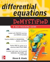 Differential Equations Demystified Steven Krantz Taschenbuch Englisch 2009