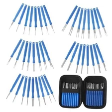 2024 Upgraded Terminal Removal Tool Kit - 41Pcs Electrical Pin 41 Pcs Blue