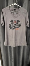 Harley-Davidson Legendary Wildcat London KY Gray T-Shirt Size L