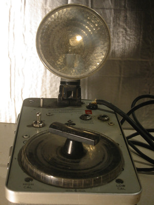 Strobe Tachometer, General Radio, 3 speed settings 100-25,000RPM,