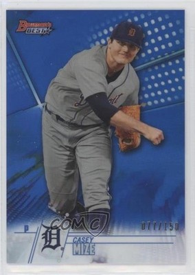 2018 Bowman's Best Top Prospects Blue Refractor 77/150 Casey Mize #TP-30 6d9