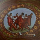 art 680 original painting acrylic canvas 19.7x19.7 in 50x50 cm Decorative art