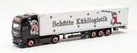 Herpa, Man Tgx 4X2 3-Achs-Sattelauflieger - Schutte Kuhllogistik, 1/87, HER31...