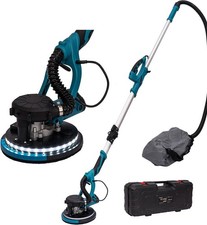 Electric Drywall Sander 800W with Telescopic Foldable Handle, Vacuum Auto