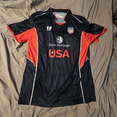 Cricket Jersey Men s USA  Monank Patel #1  XXL