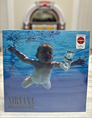 SEALED Nirvana Nevermind   Exclusive Limited Edition LP Metallic Silver Vinyl