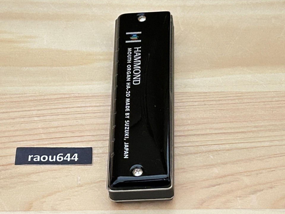 SUZUKI HA-20 HAMMOND Harmonica, Key Of D. New With - Foto 8