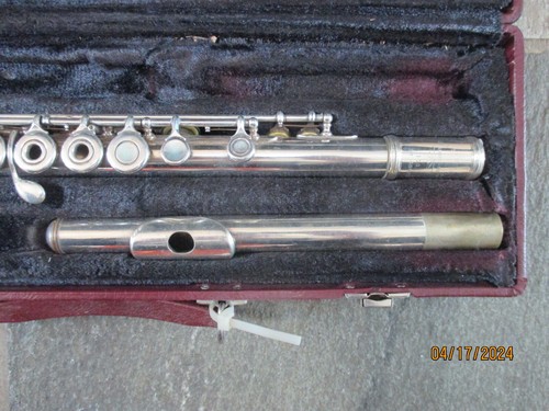 Armstrong 103 Open flute with hard case. Made in USA - Picture 3 of 6