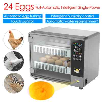 New Egg Incubator Full Automatic Touch Temperature Control Farm Hatchery Machine