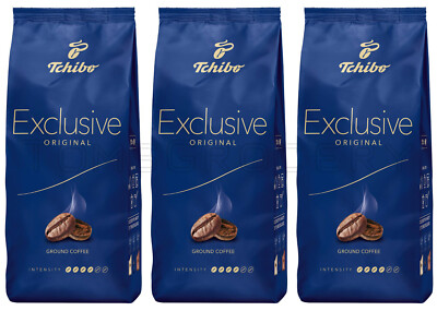 3 TCHIBO EXCLUSIVE Original Ground Coffee 500g 17oz