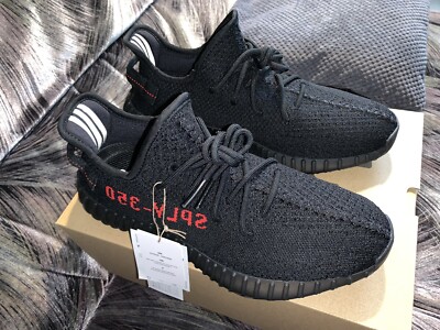 yeezy boost 350 v2 OG core black bred EU43