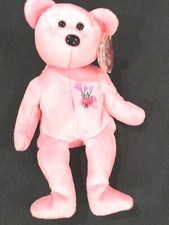 TY BEANIE BABY MUM, MOTHER'S DAY BEAR, NEW 7TH GEN, RARE CODE INSIDE T-TAG 2001 