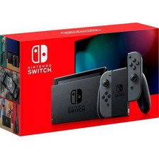 Nintendo Switch with Gray Joy-Con Controllers - 6.2  multi-touch display - Inclu
