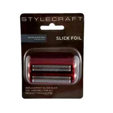 STYLECRAFT Wireless Prodigy Silver Slick Replacement Foils Red #SCWPSFR