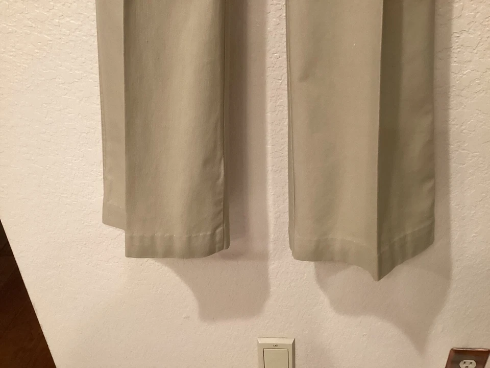 Vtg 70's Rag City Blues L. A. Bells Tan Jeans Zipper Front Belt 28”Wx32”L Size 8 - Image 4 of 4