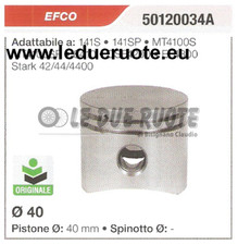 50120034A Complete Piston Efco Stark 42 44 4400 Original Chainsaw Ø 40