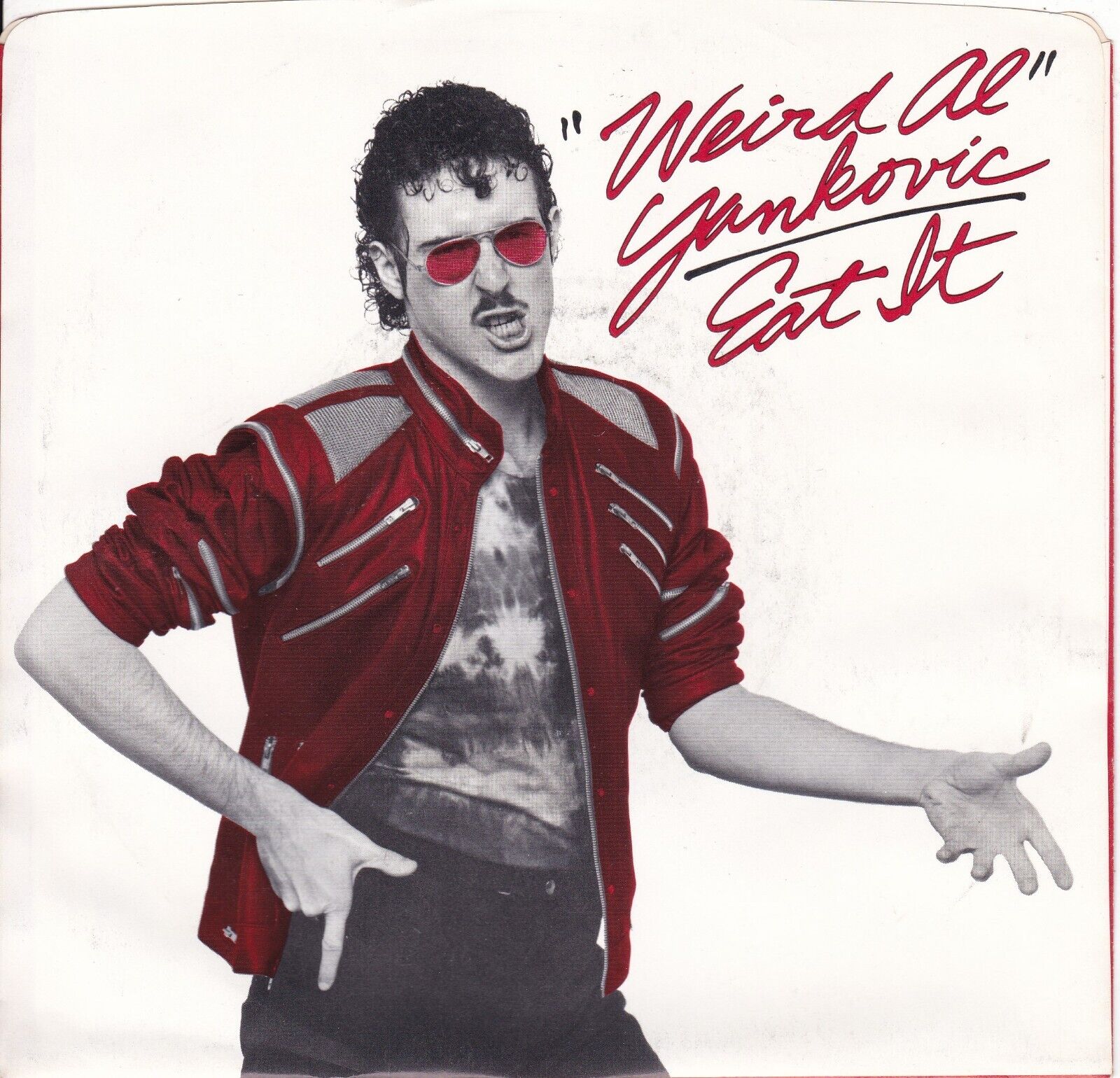 Eat It by Weird Al Yankovic (W/L Promo 7" Vinyl, 1984, Rock 'n' Roll P/S) VG/EX