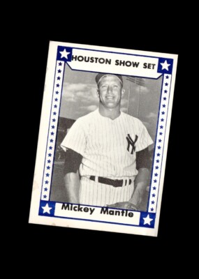 1988 TTC Houston Show Set Mickey Mantle #9 HOF VG