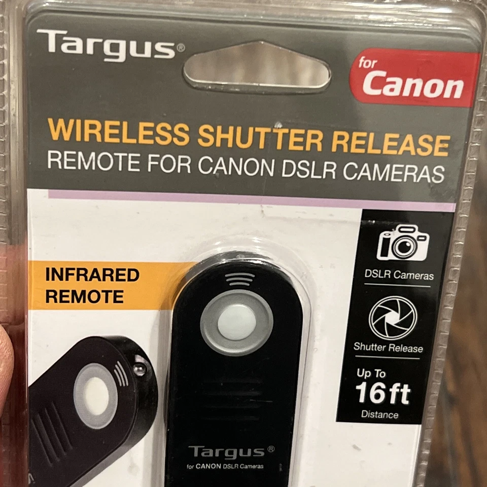 Targus Wireless Shutter Release - Infrared Remote For Canon DSLR Cameras - NEW - Image 4 of 4