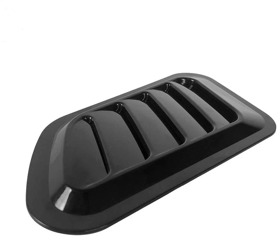 For Toyota Corolla Camry GR Style Gloss Black Front Hood Air Vent Cover Trim - Image 4 of 4