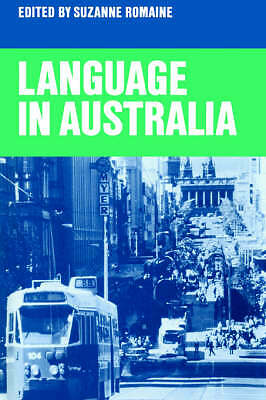 Language in Australia Romaine Paperback Cambridge University Press 9780521339834