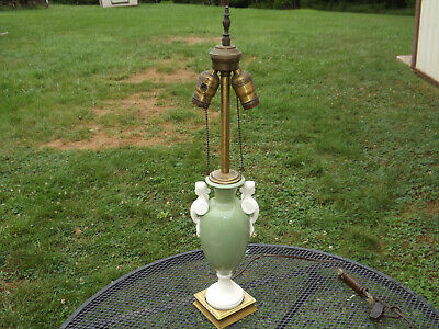 Antique Dav Art Lenox Porcelain Brass, Lenox Table Lamps