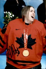 Emerance Maschmeyer Signed 4x6 Photo Women's Hockey Canada PWHL Vancouver