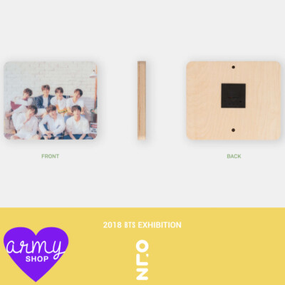 BTS Official MD 2018 Exhibition Acrylic Clock 오,늘 O,ZL