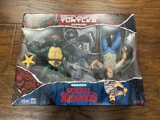 TMNT Ninja Turtles x Stranger Things Raphael Hopper Netflix Playmates NEW