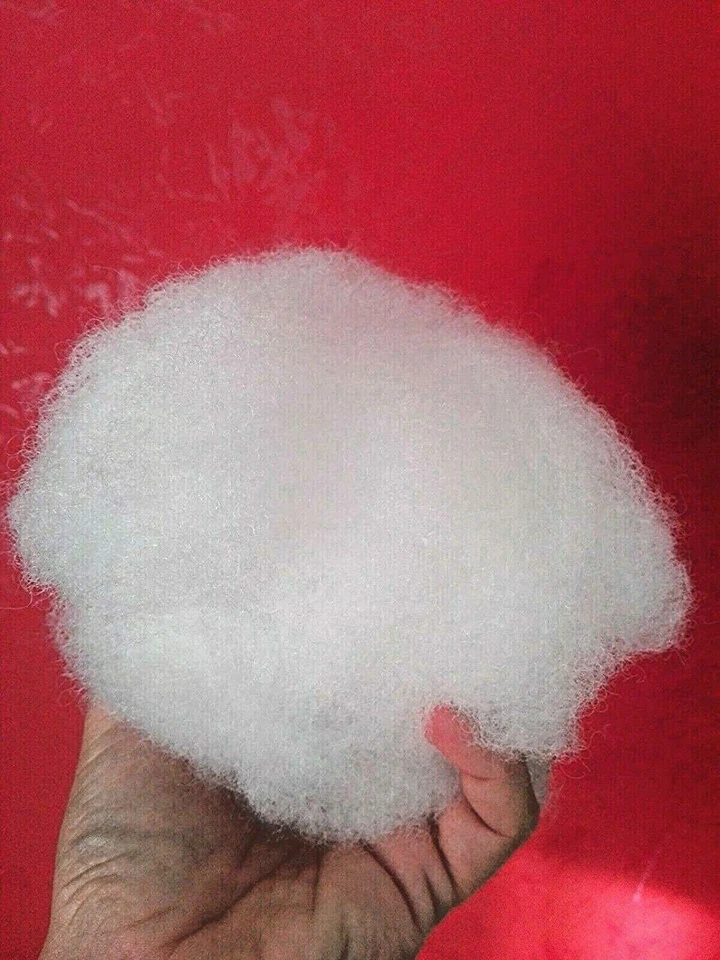 1 kg Ovatta Sintetica per Imbottitura peluche, cuscini, sacchetti bomboniere - Immagine 2 di 2