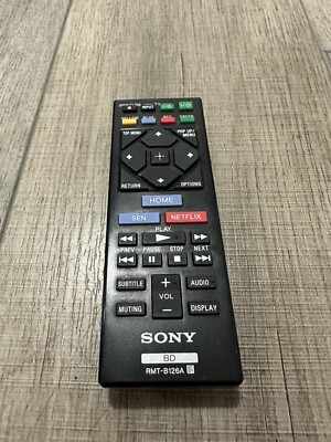Telecomando Sostitutivo RMT-B126A Per Lettori Sony Blu-ray BDP-S2200, BDP-S3200
