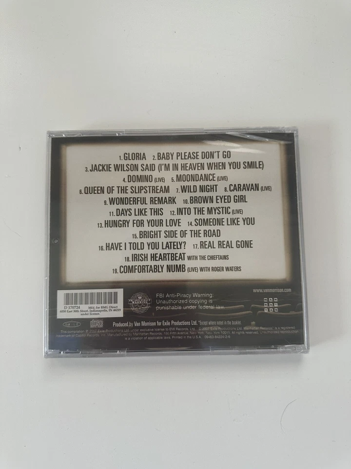 Van Morrison : At the Movies - Soundtrack Hits CD (2007) Brand New Sealed - Image 2 of 3