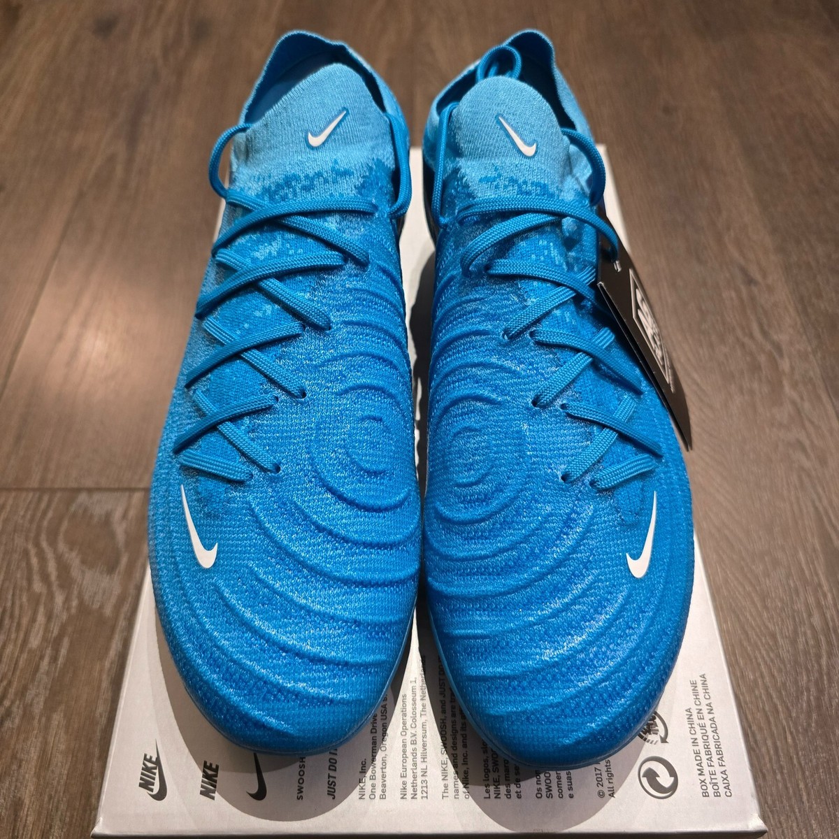 Nike Phantom GX 2 Elite AG Blue Fury White FJ2554-400 men sz 13 | eBay
