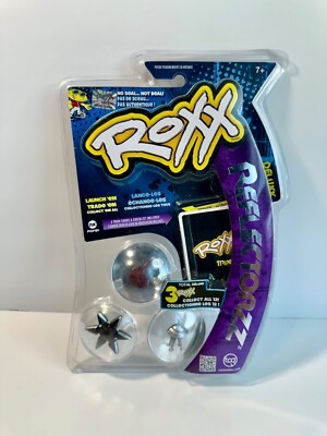 Imperial Toy Roxx Reflectorzz Pogs 3 Trixx Cards  Tiger, Eye and Spaceship
