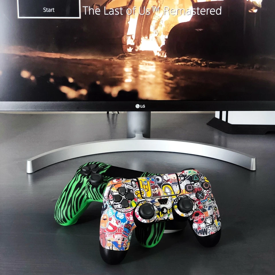 Camo Hülle für PS4 Controller Schutz Griffe Silikon Gummi Cover Skin von EGP™ - Bild 4 von 4
