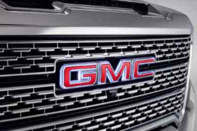Genuine Exterior Emblem Illuminated Gmc Red 85018655