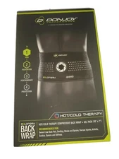 DonJoy Performance Hot/Cold Therapy Compressive Back Wrap + Gel Pack 10" x 7" 