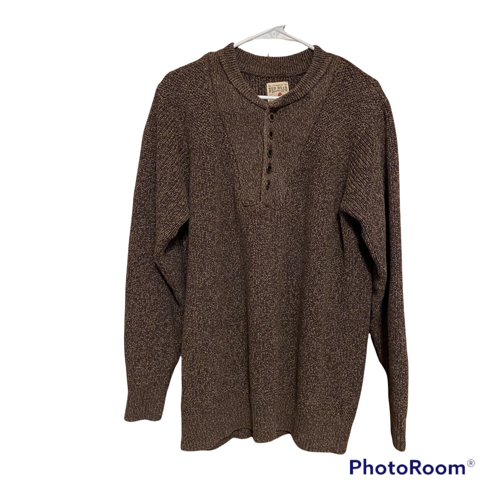 RedHead Mens Sweater XLT Brown | eBay