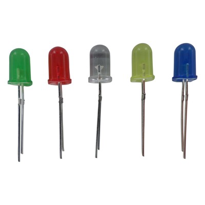 Power LED lights for Sega Dreamcast - 5pk Yellow Red Clear Blue Green | ZedLabz