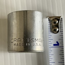 Vintage Craftsman 13/16" Shallow Socket 3/8" Drive Model EE 44338 USA 12 Point