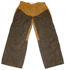 American Tradition Mens 38 Med Upland Canvas Brush Brown Hunting Pants Made USA