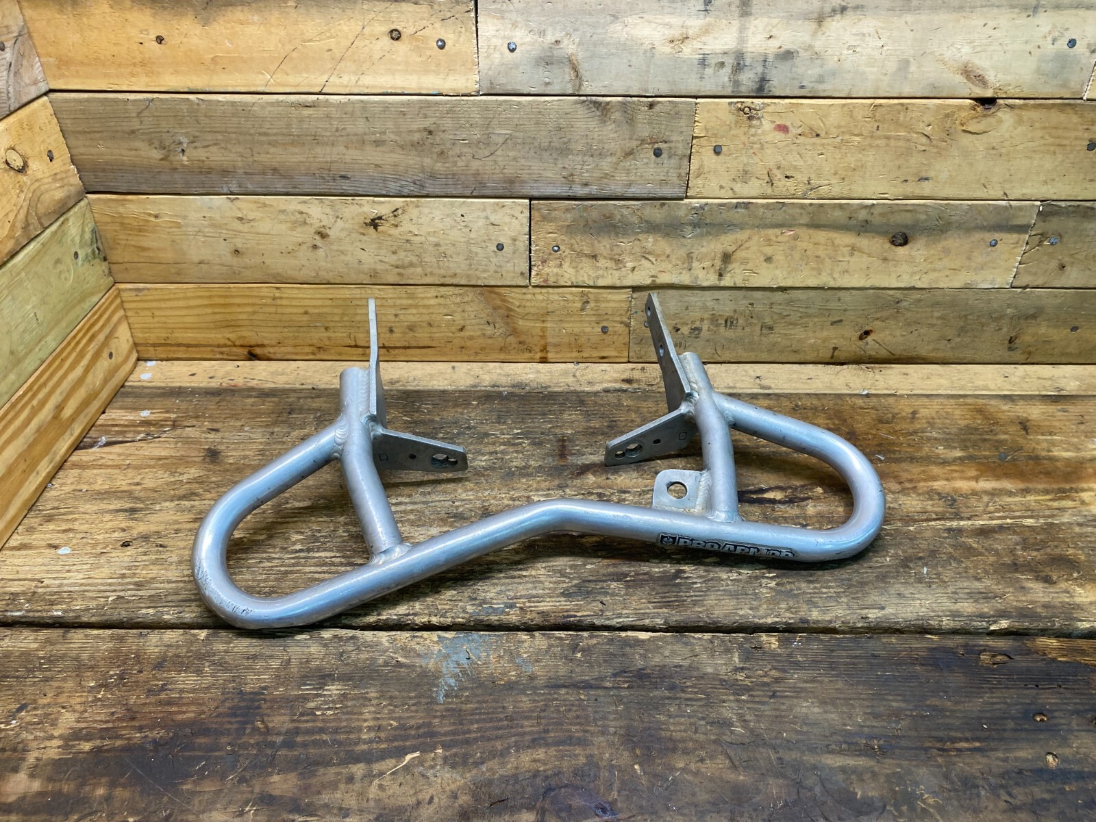 2005 Honda TRX450rTRX 450r Pro Armor Rear Grab Bar Bumper Wheelie Bar BENT eBay