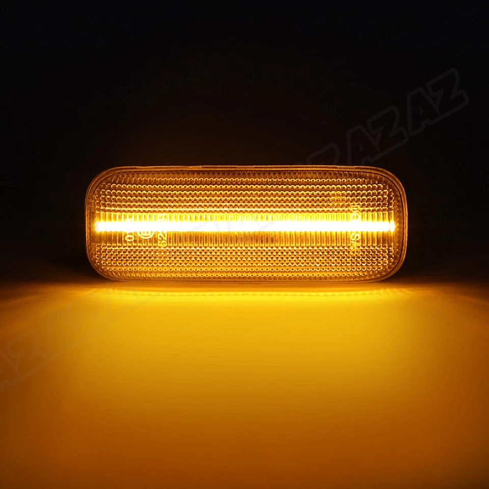 LED Turn Signal Light Side Marker Lamp For 98-03 Mercedes W163 ML320 ML430 ML55 Foto 3 de 4