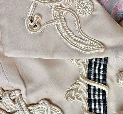 ChristianLacroix コート Christian Lacroix 1998 S/S Runway Vintage Cream Silk Satin