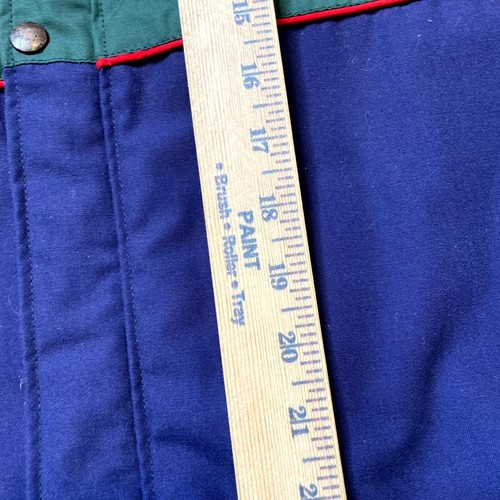Vintage Cooper Cole Windbreaker Jacket Men Medium Blue Green Ski Long Sleeve - Picture 8 of 14