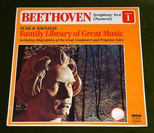 FUNK & VAGNALLS BEETHOVEN SYMPHONY No6 LP VINYL RCA Family Library Music SEALED