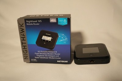 NETGEAR Nighthawk M5 Mobile Router (MR5200) Mobiler Hotspot 5G LTE WiFi 6 OVP