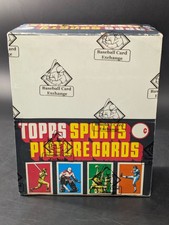 1984 TOPPS BASEBALL CARD RACK PACK BOX 24 RACK PACKS BBCE AUTHENTICATED MINT BOX