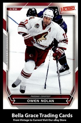 2007-08 Upper Deck Victory Owen Nolan #196 Phoenix Coyotes NHL Hockey 